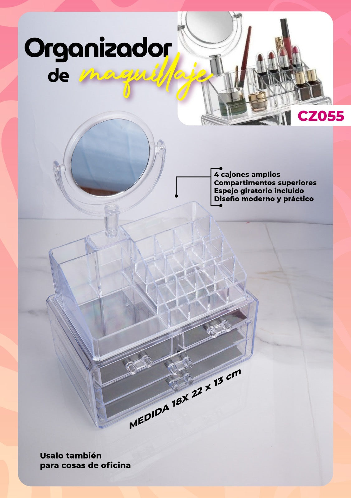 Organizador Acrílico